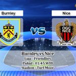 Prediksi Burnley vs Nice 31 Juli 2019