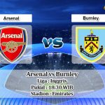 Prediksi Arsenal vs Burnley 17 Agustus 2019