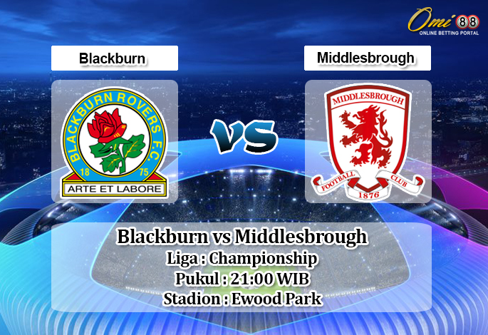 Prediksi Blackburn vs Middlesbrough 17 Agustus 2019