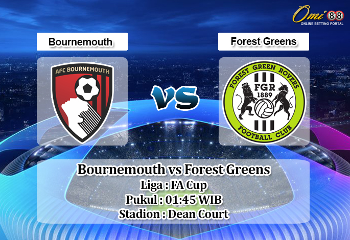 Prediksi Bournemouth vs Forest Greens 29 Agustus 2019