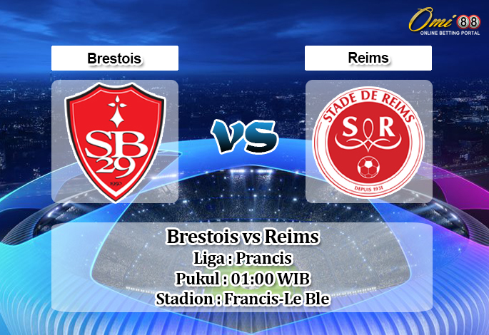 Prediksi Brestois vs Reims 25 Agustus 2019