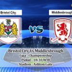 Prediksi Bristol City Vs Middlesbrough 31 Agustus 2019