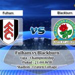 Prediksi Fulham vs Blackburn 10 Agustus 2019