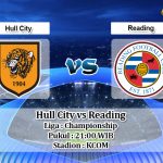 Prediksi Hull City vs Reading 10 Agustus 2019