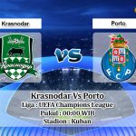 Prediksi Krasnodar Vs Porto 8 Agustus 2019