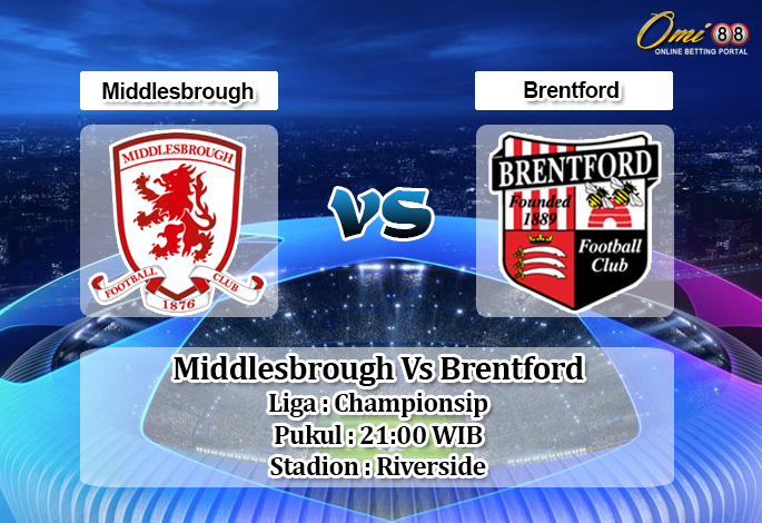 Prediksi Middlesbrough Vs Brentford 10 Agustus 2019 