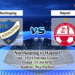 Prediksi Norrkoping vs Hapoel 9 Agustus 2019