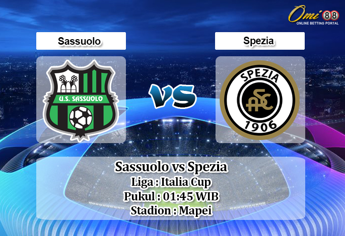Prediksi Sassuolo vs Spezia 19 Agustus 2019