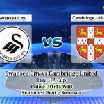 Prediksi Swansea City vs Cambridge United 29 Agustus 2019