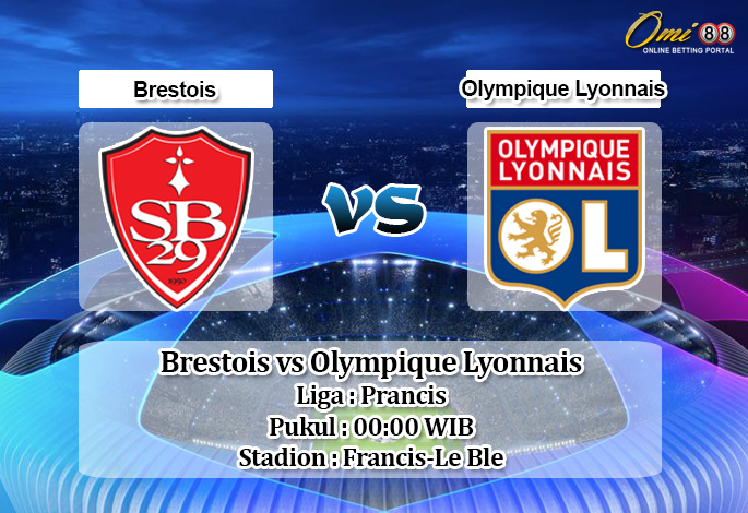 Prediksi Brestois vs Olympique Lyonnais 26 September 2019