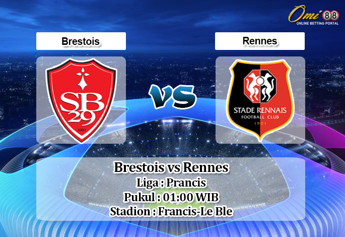 Prediksi Brestois vs Rennes 15 September 2019