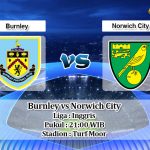 Prediksi Burnley vs Norwich City 21 September 2019