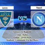 Prediksi Lecce vs Napoli 22 September 2019