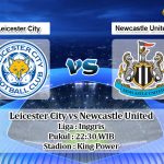 Prediksi Leicester City vs Newcastle United 29 September 2019