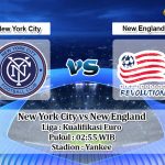 Prediksi New York City vs New England 8 September 2019