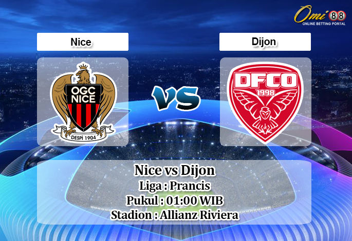 Prediksi Nice vs Dijon 22 September 2019 