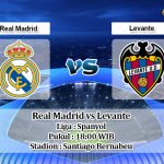 Prediksi Real Madrid vs Levante 14 September 2019