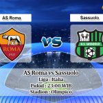 Prediksi Skor AS Roma vs Sassuolo 15 September 2019