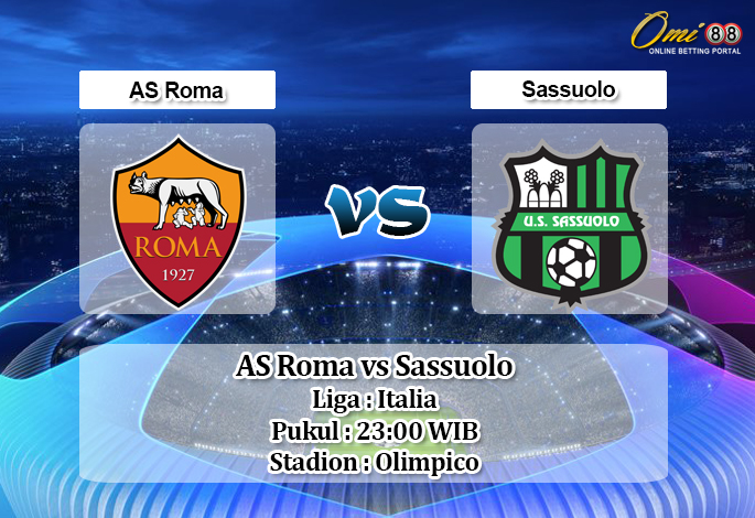 Prediksi Skor AS Roma vs Sassuolo 15 September 2019 