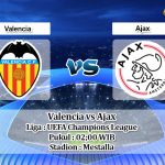 Prediksi Valencia vs Ajax 3 Oktober 2019