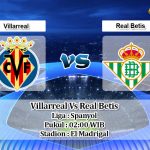 Prediksi Villarreal Vs Real Betis 28 September 2019