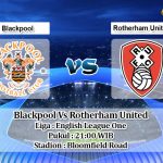 Prediksi Blackpool Vs Rotherham United 12 Oktober 2019