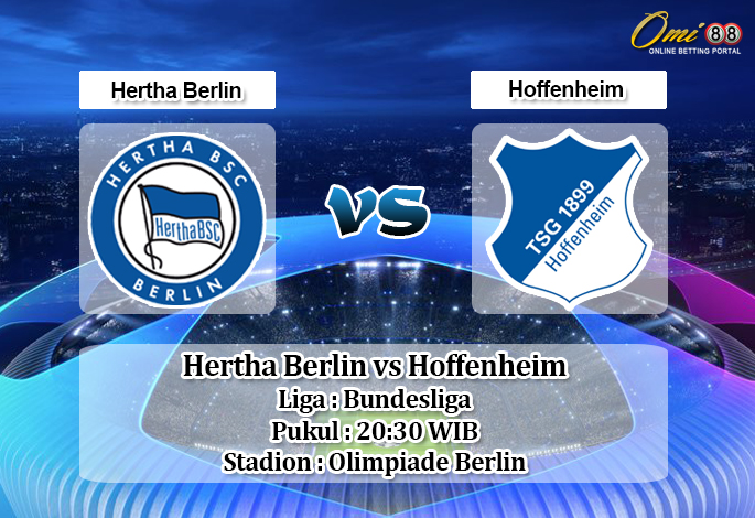 Prediksi Hertha Berlin vs Hoffenheim 26 Oktober 2019