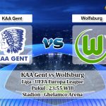 Prediksi KAA Gent vs Wolfsburg 24 Oktober 2019