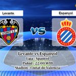 Prediksi Levante vs Espanyol 27 Oktober 2019