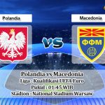 Prediksi Polandia vs Macedonia 14 Oktober 2019