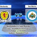Prediksi Skotlandia vs San Marino 13 Oktober 2019