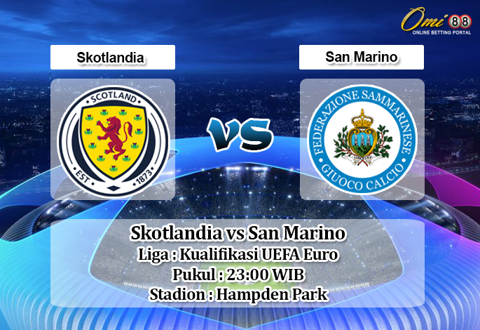 Prediksi Skotlandia vs San Marino 13 Oktober 2019 