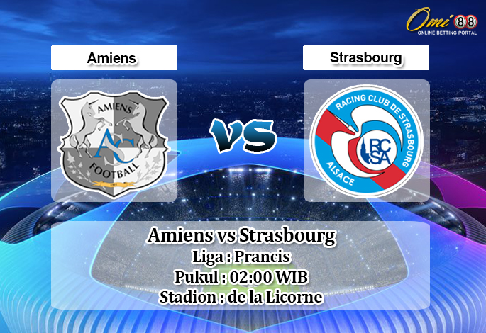 Prediksi Amiens vs Strasbourg 24 November 2019