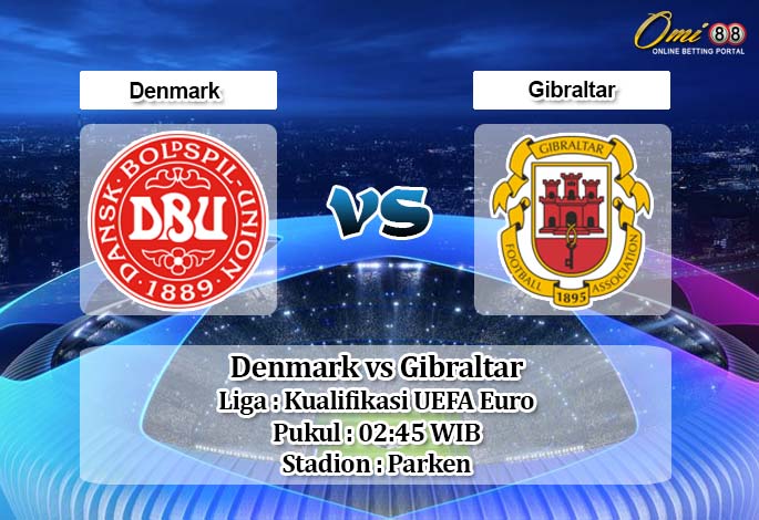 Prediksi Denmark vs Gibraltar 16 November 2019 
