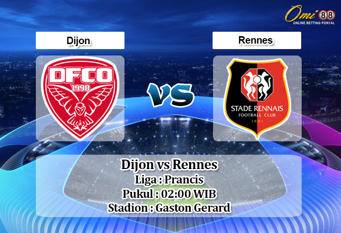 Prediksi Dijon vs Rennes 24 November 2019