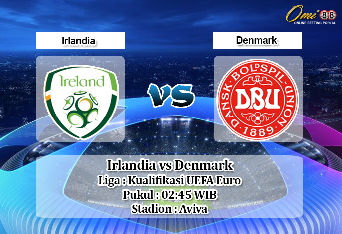 Prediksi Irlandia vs Denmark 19 November 2019 