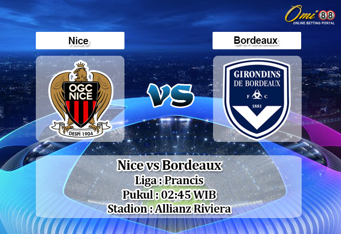 Prediksi Nice vs Bordeaux 9 November 2019