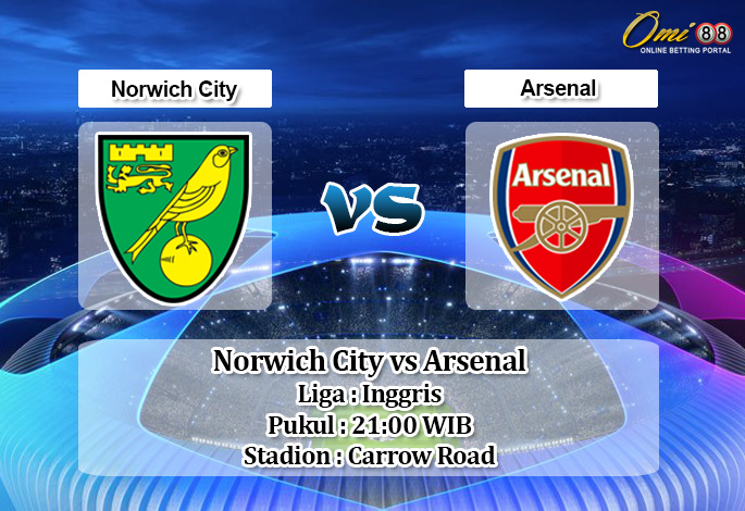 Prediksi Norwich City vs Arsenal 1 Desember 2019