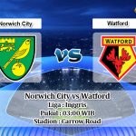 Prediksi Norwich City vs Watford 9 November 2019