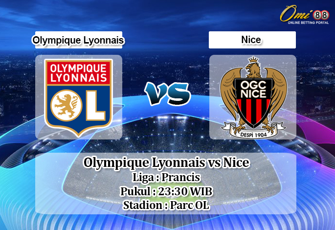 Prediksi Olympique Lyonnais vs Nice 23 November 2019 