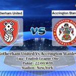 Prediksi Rotherham United Vs Accrington Stanley 16 November 2019
