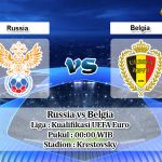 Prediksi Russia vs Belgia 17 November 2019