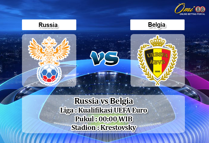 Prediksi Russia vs Belgia 17 November 2019 