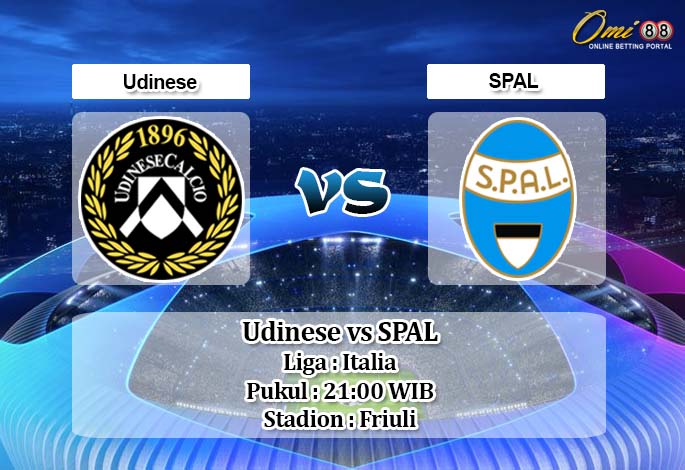 Prediksi Udinese vs SPAL 10 November 2019