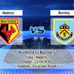 Prediksi Watford vs Burnley 23 November 2019