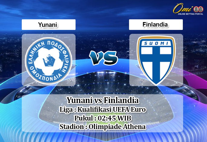 Prediksi Yunani vs Finlandia 19 November 2019 