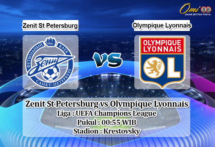 Prediksi Zenit St Petersburg vs Olympique Lyonnais 28 November 2019 