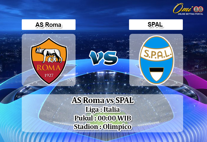 Prediksi AS Roma vs SPAL 16 Desember 2019