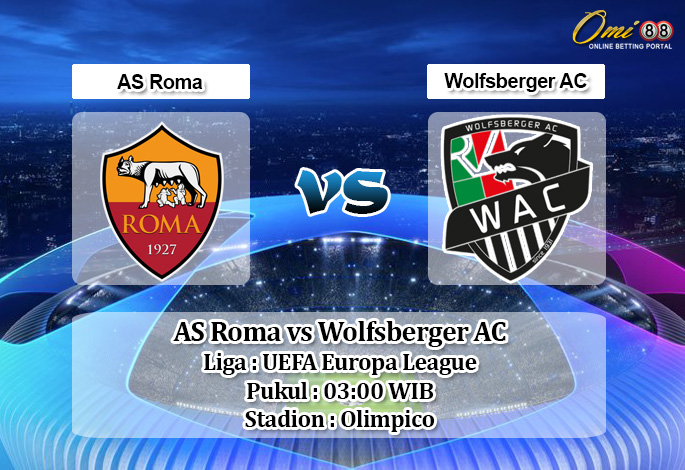 Prediksi AS Roma vs Wolfsberger AC 13 Desember 2019