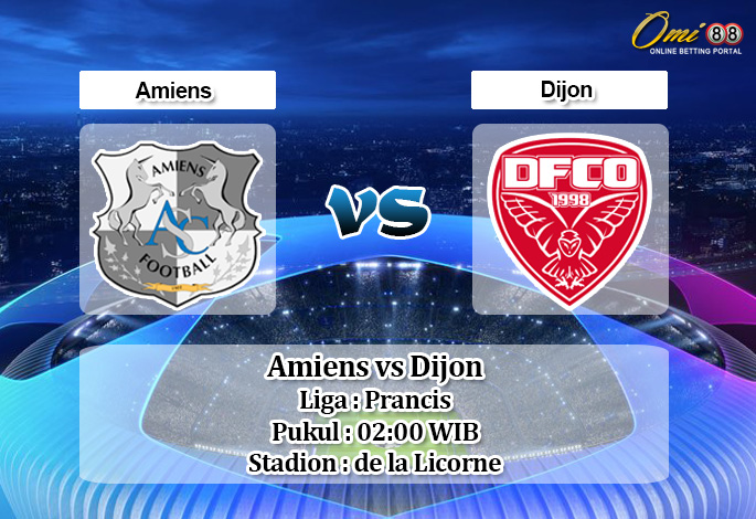 Prediksi Amiens vs Dijon 15 Desember 2019